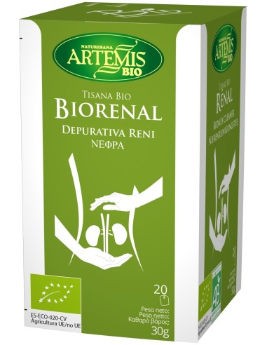 Artemis Tisana Biorenal-T Bio 20 Filtros