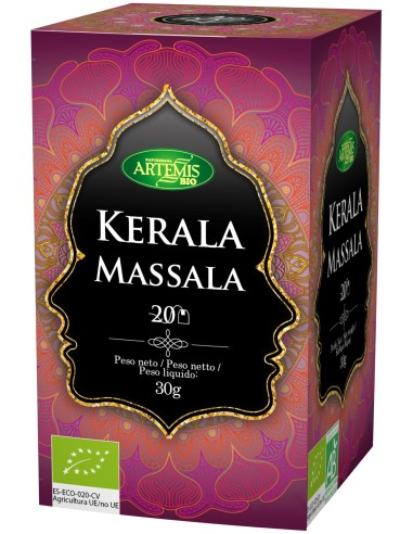 Kerala Massala  20 Filtros Eco Sin Teina