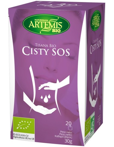 Artemis Cisty Sos Mujer Bio 20 Bolsitas