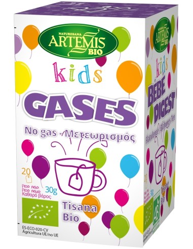 Artemis Kids Gases Bio 20 Bolsitas