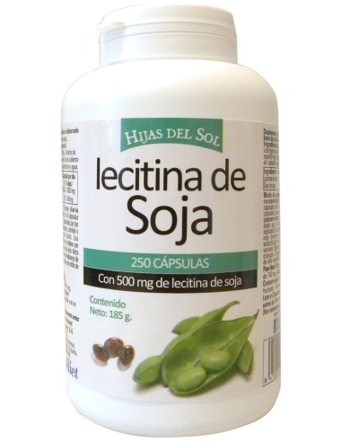 Lecitina De Soja 500 Mg 250 Perlas