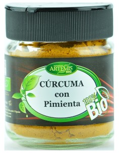Tarro Grande Curcuma Con Pimienta Eco  80 G