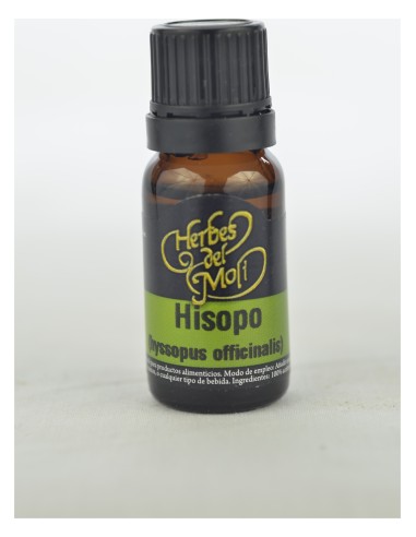 Herbes Del Moli Aceite Esencial Hisopo Eco 10 Ml