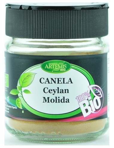 Tarro Grande Canela Ceylan Molida Eco 70 G