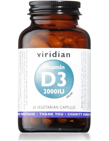 Vitamin D3 Vegana 2000 Iu 60 Vcaps