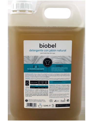 Biobel Detergente Liquido Bio 5L