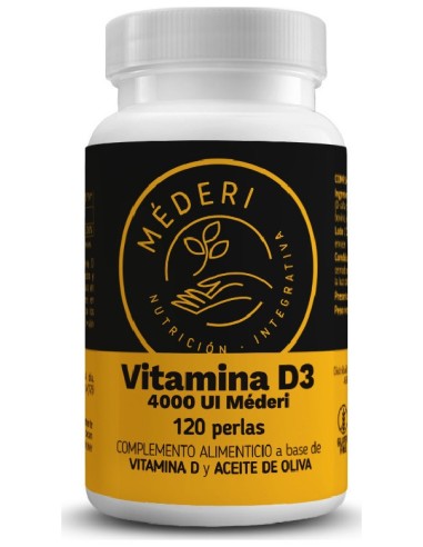 Vitamina D3 4000 Ui 120 Perlas