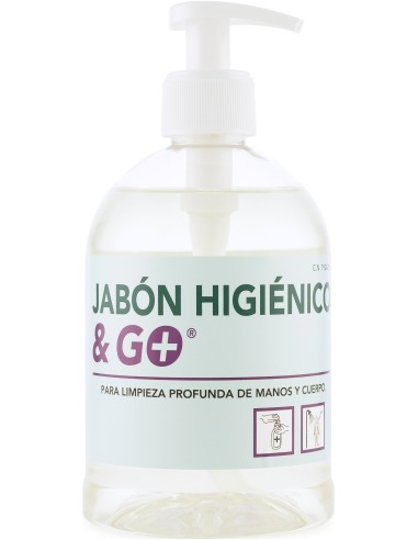 Jabon Higienico Con A. Arbol Del Te & Go 500 Ml