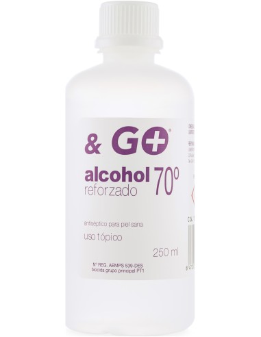 Pharma&Go Alcohol 70º 250 Ml