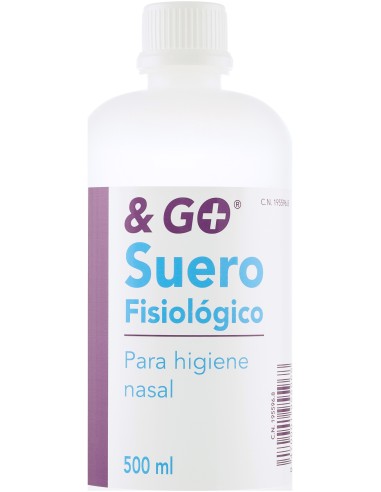 Pharma&Go Suero Fisiologico 500Ml