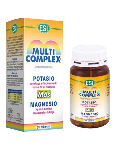 Multi Complex Potasio Magnesio 90 Tabletas