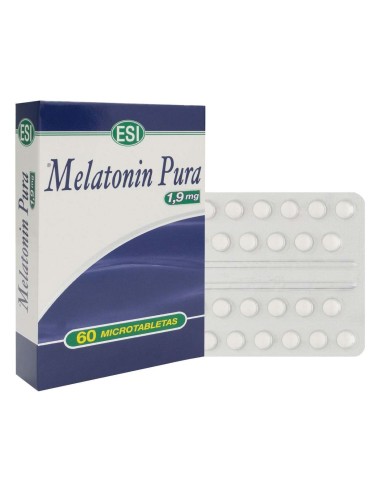 Melatonina Pura 1,9 Mg 60 Microtabletas