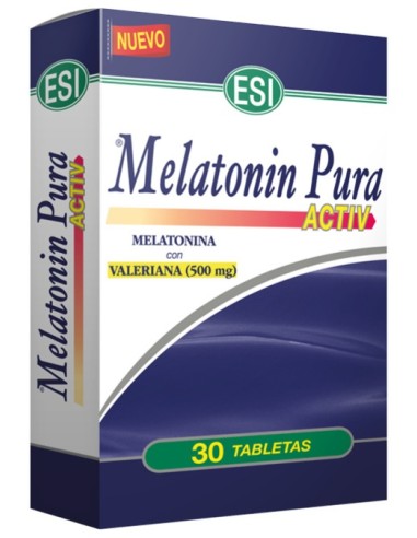 Esi Melatonin Pura Activ Con Valeriana 30 Tabletas