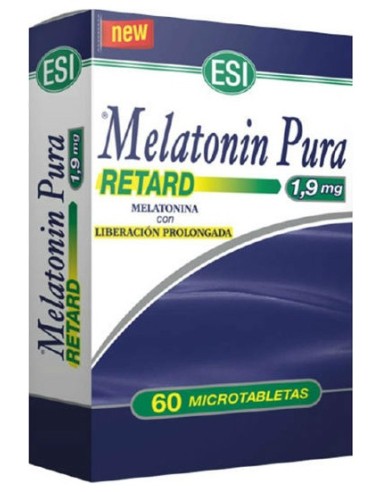 Melatonin Retard  Pura 1,9 Mg 60 Mtabletas