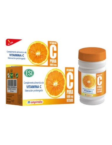 Vitamina C Pura 1.000 Mg Retard 30 Comp