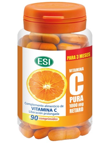 Vitamina C Pura 1.000 Mg Retard 90 Comp