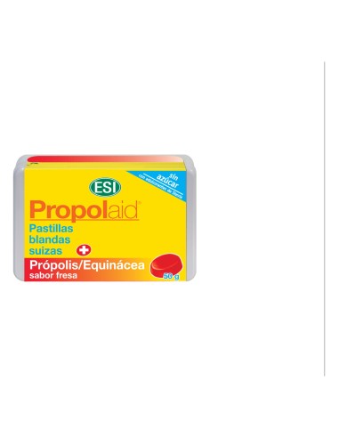 Esi Propolaid Pasttilla Blandas Suizas Fresa 50G