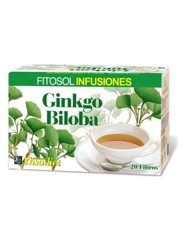 Ynsadiet Fitosol Infusión Ginkgo Biloba 20 Sobres