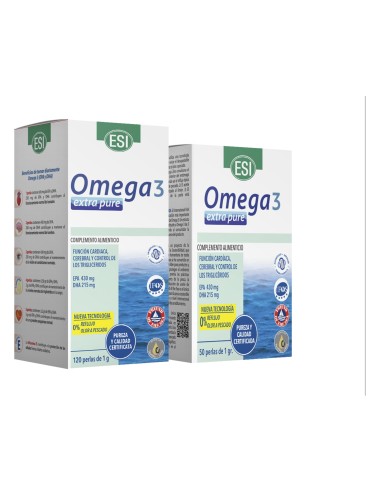 Esi Omega 3 Extra Pure 120 Perlas