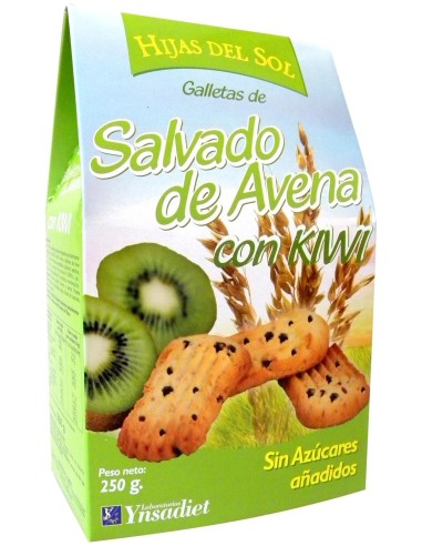 Hijas Del Sol Gall. Salvado Avena Kiwi 250G