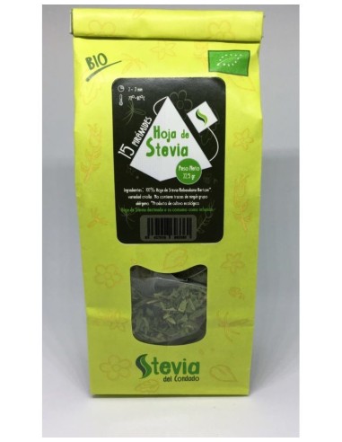 Hoja De Stevia Bio 15 Uds