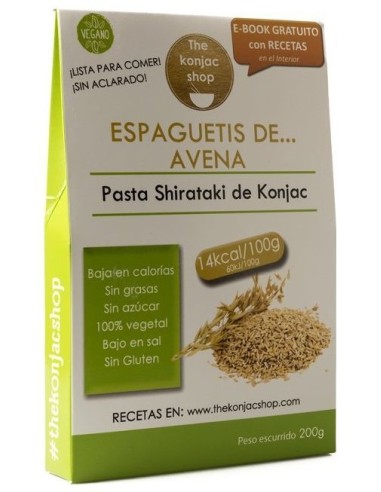 The Konjac Shop Espaguetis De Avena De Konjac Bio 200G