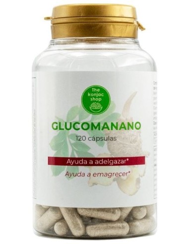 The Konjac Shop Glucomanano 120Caps