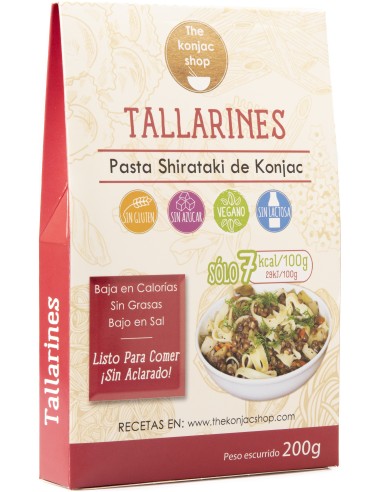 The Konjac Shop Tallarines De Konjac Bio 200G