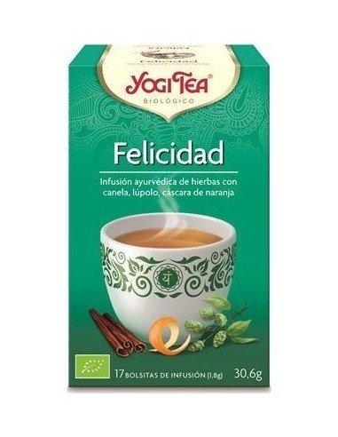 Yogi Tea  Felicidad 30 G 17 Bolsitas