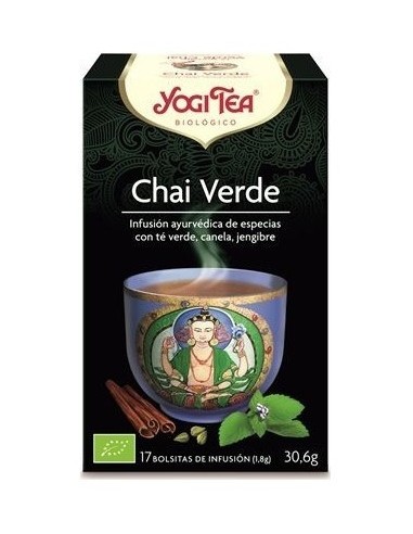 Yogi Tea Chai Verde 30 Gr 17 Bolsitas