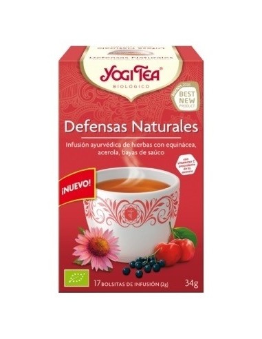 Yogi Tea Defensas Naturales 17 Filtros X 2 G