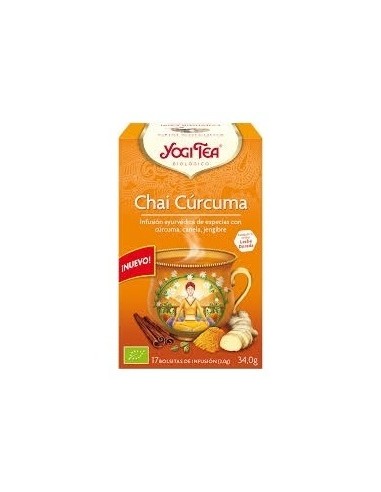 Yogi Tea Chai Curcuma 17 Bolsitas X 2 G