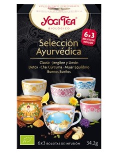 Yogi Tea Seleccion Ayurvedica 6 X 3 18 Bolsitas
