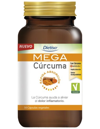 Dietisa Mega Curcuma 50 Capsulas