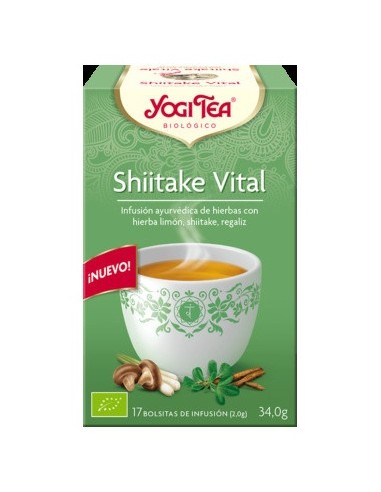 Yogi Tea Infusión Shitake Vital 17 Sobres