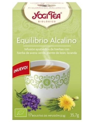 Yogi Tea Equilibrio Alcalino 17 Bolsitas X 2,1 G