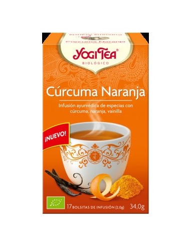 Yogi Tea Curcuma Naranja 17 X 2 G