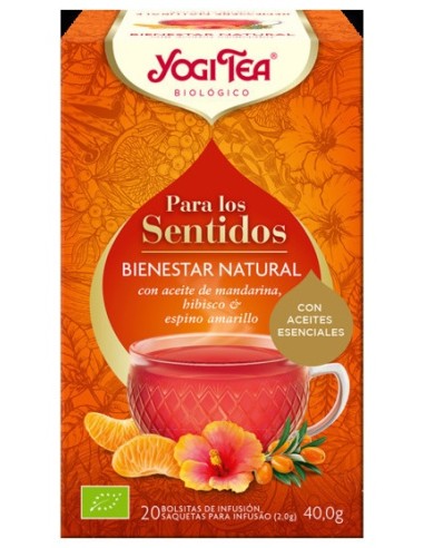 Yogi Tea Sentidos Bienstar Natural 17 Filtros