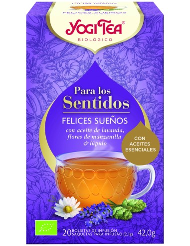 Yogi Tea Para Los Sentidos Felices Sueños 17 Sobres