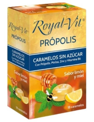 Royal Vit Caramelos Propolis 18 Uds