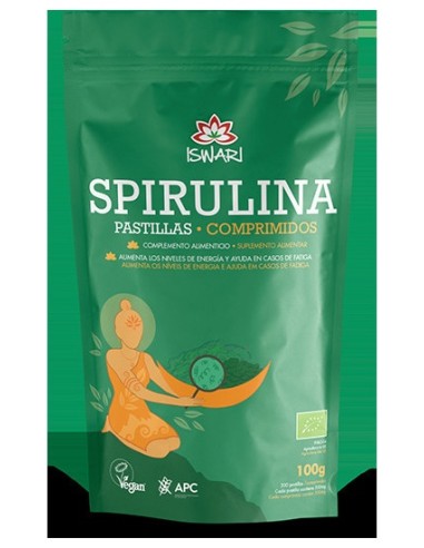 Iswari Espirulina Bio 200Comp