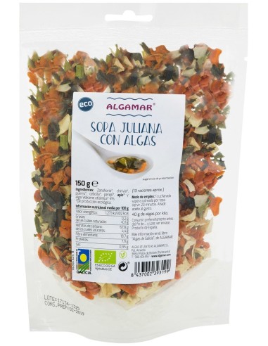 Algamar Sopa Juliana Con Algas 150G