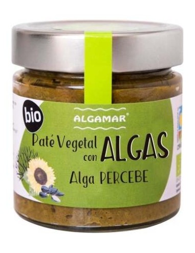 Algamar Pate Algas Percebe Bio Vegano 180G