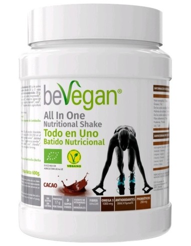 All In One Nutricional Shake Cacao 600 G