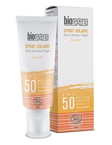 Spray Solar Spf50 Hipoalergenico Bioregena 90 Ml