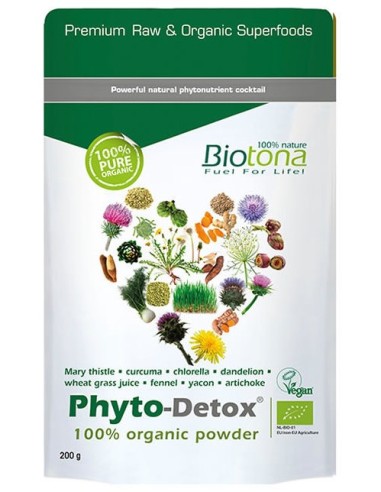 Phyto-Detox Organic En Polvo 200 G