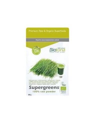 Super Greens Raw Powder 200 G