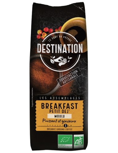 Destination Cafe Molido Desayuno Bio 250G