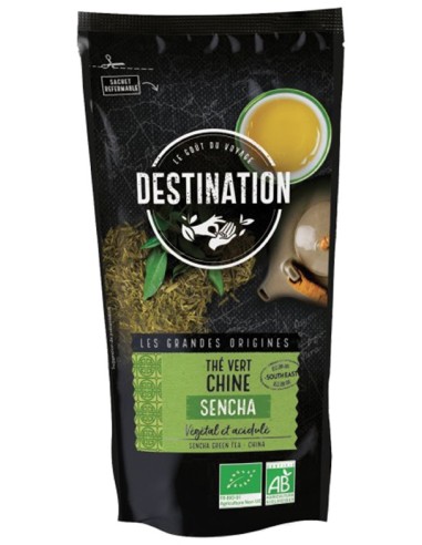 Te Verde Sencha Chino Bio 80 G