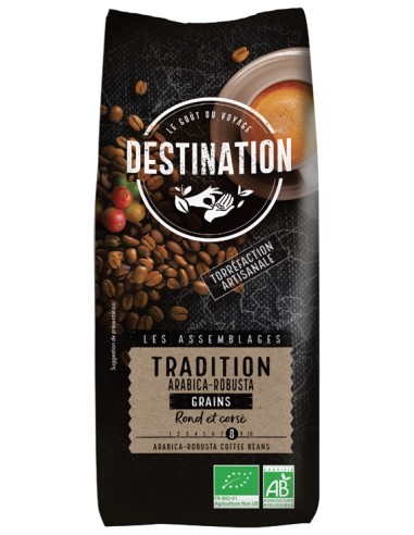 Destination Cafe Grano Tradi A/R Esp Resta Bio 1Kg